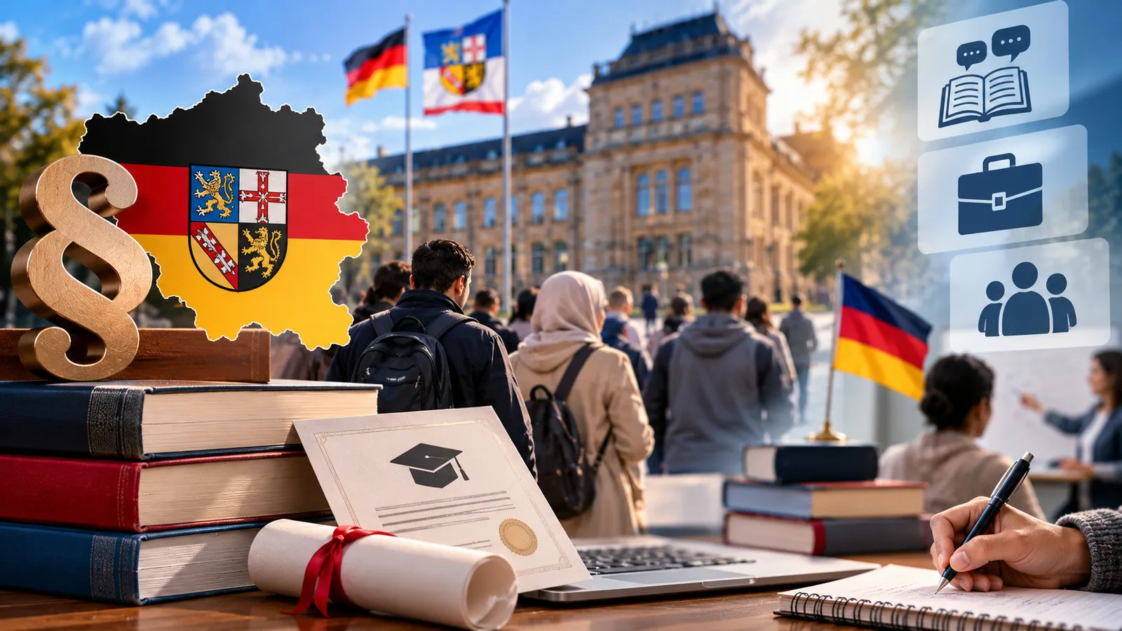 Saarland'da göçmenleri ilgilendiren yeni yasa meclisten geçti