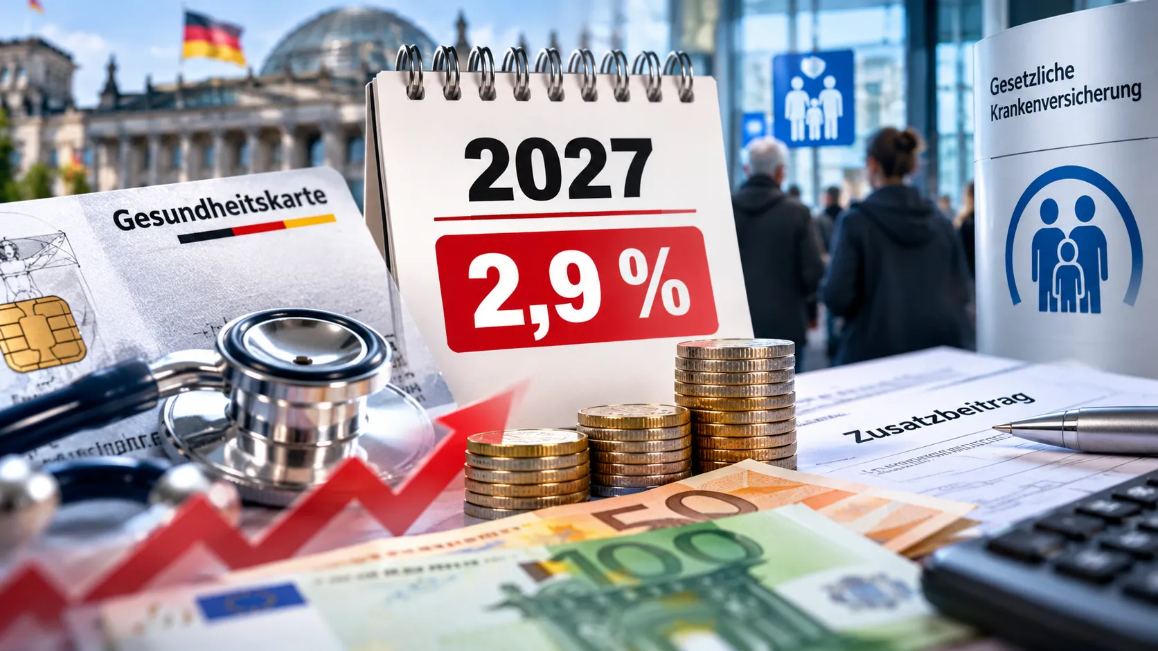 Almanya'da 2027 yılı sağlık sigortası ek prim oranı belli oldu