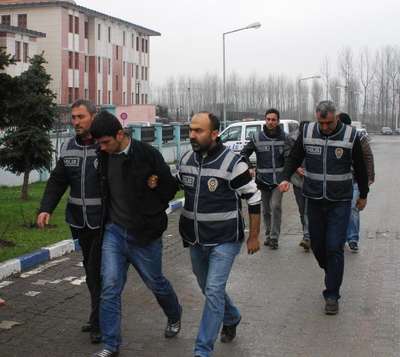 Güvenlik kameraları sayesinde yakalandılar