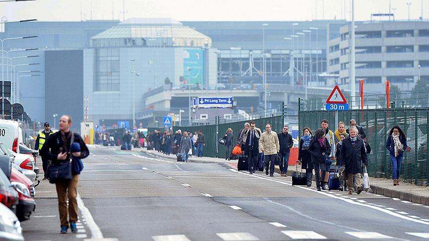 Belçika'ya uçak ve tren seferleri durduruldu