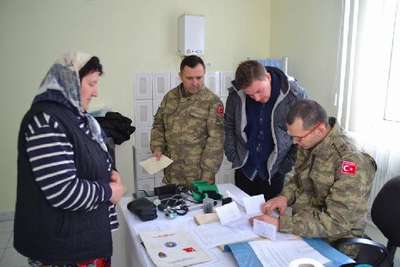Mehmetçik'ten Kosova'da ücretsiz  sağlık taraması