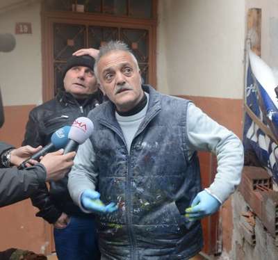 Kağıthane’de toprak kayması