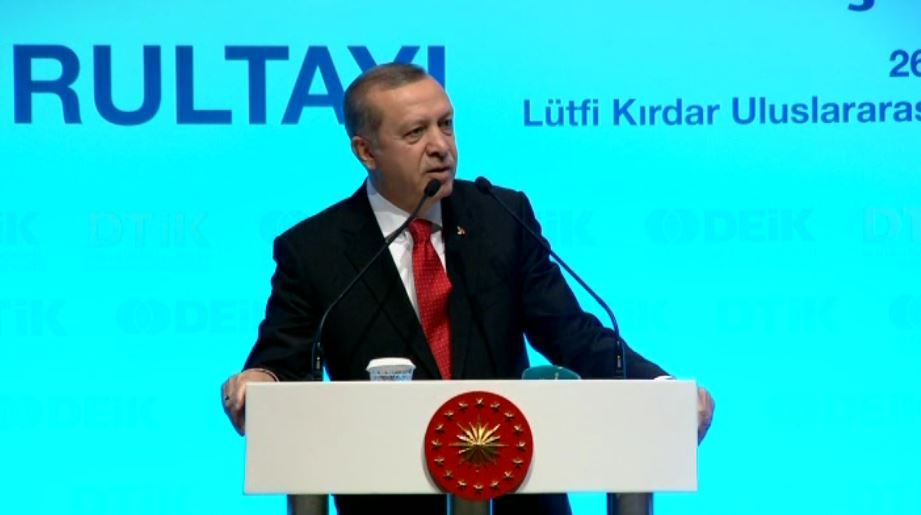 Erdoğan: Siz kimsiniz, ne işiniz var orada?