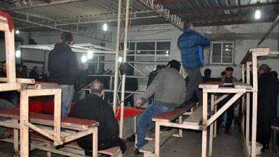 Turgutlu'da horoz dövüşü baskınına 68 gözaltı