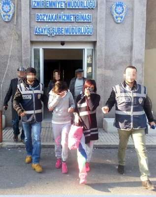 Duş çetesi polise takıldı