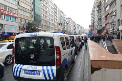 Şişli’de hareketli saatler