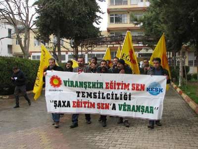 Viranşehir'de ana dilde eğitim isteği yürüyüşü