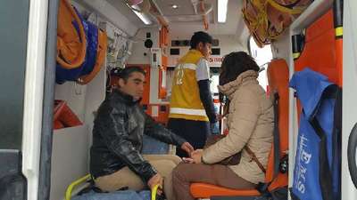 Adıyaman’da yolcu minibüsü devrildi: 7 yaralı