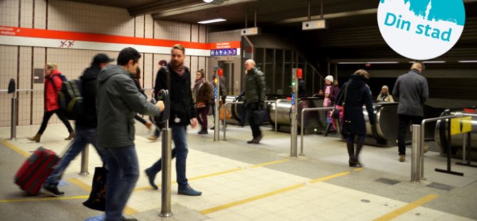 Turnikesiz metroya biletsiz binen yok