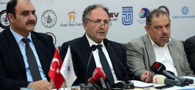 Türkiye Gönüllü Teşekküller Vakfı'ndan Ensar Vakfı'na destek