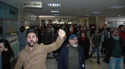Eğitim boykotu öncesi gözaltına alınan Kılıç adliyeye sevk edildi (4)