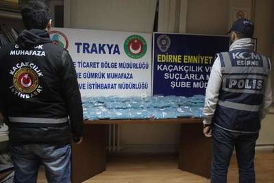 Kapıkule’de 70 kilo ecstasy hap ve 98 gram kokain ele geçirildi