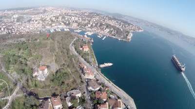 Emirgan Korusu havadan da güzel