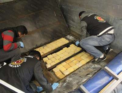 Kapıkule’de 52 kilo 526 gram eroin ele geçirildi