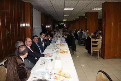 Hakkari'ye yeni atanan öğretmenlere kaynaşma yemeği