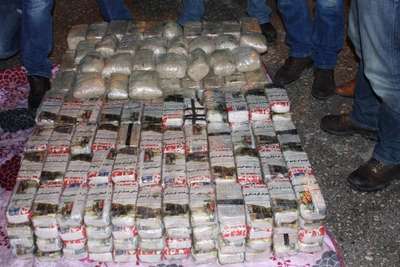 Mersin'de 202 kilo eroin ele geçirildi