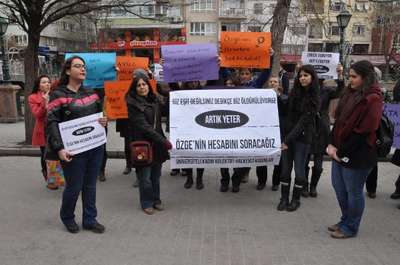 Kadınlardan Özgecan'ın öldürülmesine tepki