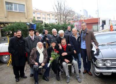 Yeşilçam'ın ünlüleri 14 Şubat Sevgililer Gününde  Kadıköy'de biraraya geldi