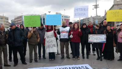 Haydarpaşa Garı eylemleri 159'uncu haftasında