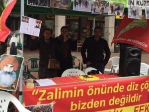 PKK bu kez Dortmund'da çadır kurdu