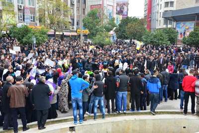Adana'da 'Öcalan' eylemi