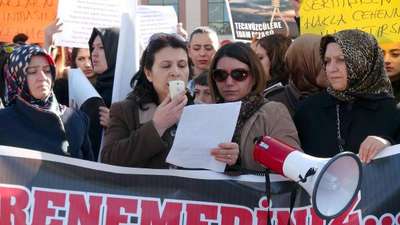Erzincan’da Özgecan protestosu