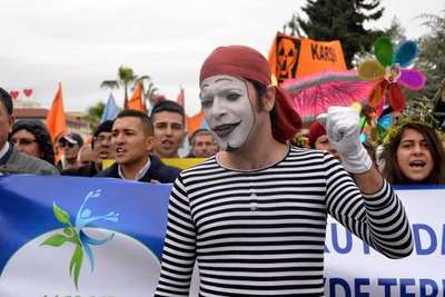 Mersin'de nükleer karşıtı eylem