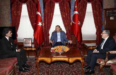 Cumhurbaşkanı Erdoğan, Türk Musevi Cemaati Başkanı İbrahimzadeh ile görüştü