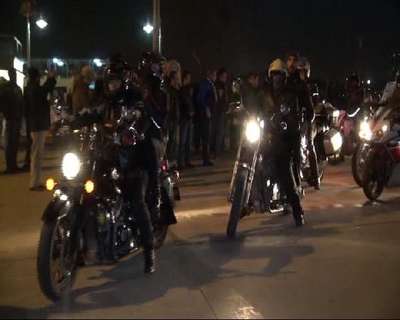 Motosikletçilerden Özgecan Aslan cinayetine tepki