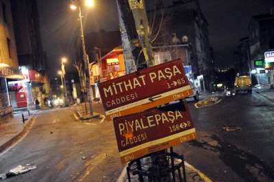 Okmeydanı'nda hareketli gece...