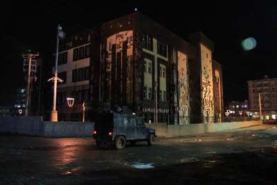 Silopi'de polis atletle PKK'lı gösterici kovaladı