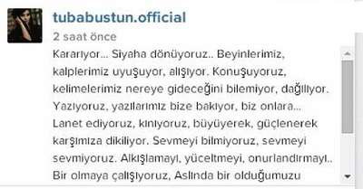Tuba Büyüküstün: Sevmeyi, aslında bir olduğumuzu bilmiyoruz