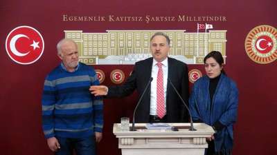 Ölen kameramanın eşi ve babası Meclis'te ağladı