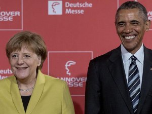 Obama, Hannover Fuarı'nda konuştu