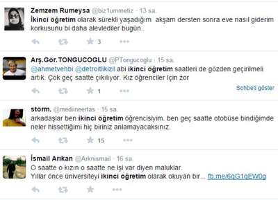 İkinci öğretimdeki üniversitelinin 'Özgecan' korkusu