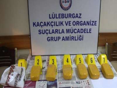Lüleburgaz'da 3 kilo eroinle yakalanan Bulgar tutuklandı