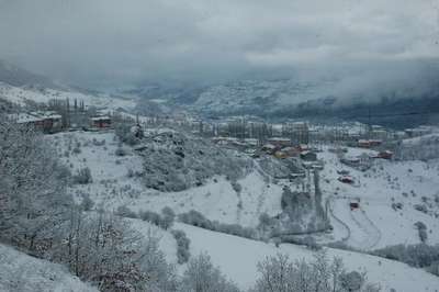Doğu'da kar yağışı başladı
