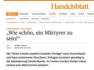 Diyanetin "Şehit olmak ne güzel" karikatürüne tepki