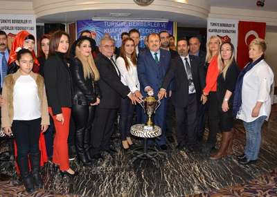 Kuaförler 'milli takım' için yarıştı