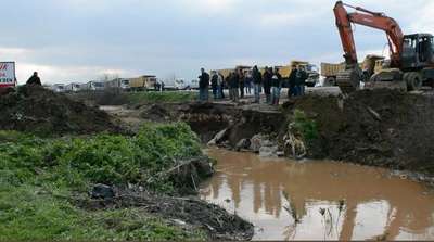 TAŞAN GEDİZ NEHRİ'NİN FATURASI AĞIR OLDU (2)