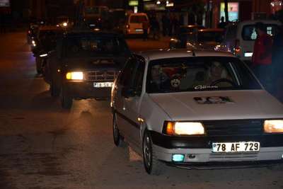 Karabük'te Özgecan protestosu