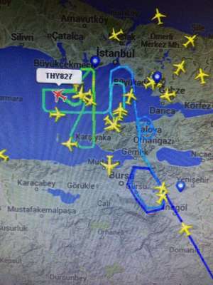 İstanbul hava trafiğinde yoğunluk yaşanıyor
