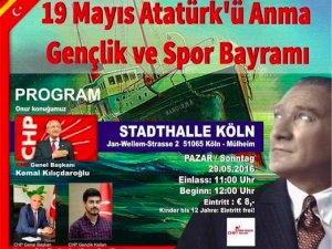 CHP'li gençlerden 19 Mayıs kutlaması