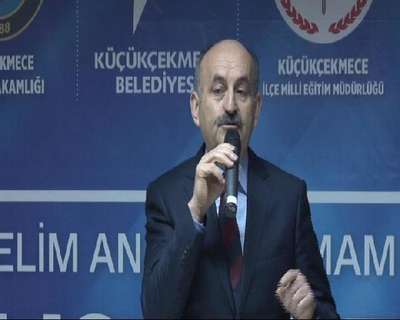 Müezzinoğlu, Küçükçekmece'de İmam-Hatip Lisesi açılışına katıldı