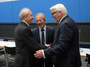 Kılıçdaroğlu, Steinmeier ile görüştü