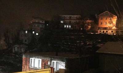 Zonguldak'ta heyelan nedeniyle 4 katlı bina tahliye edildi