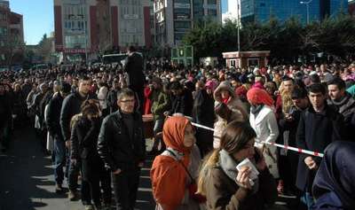 Bakırköy Adliyesi’nde zabıt katipliği sınavı heyecanı