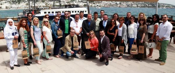 Alman turizmciler Bodrum'a hayran kaldı