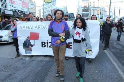 Nuh Köklü için protesto yürüyüşü