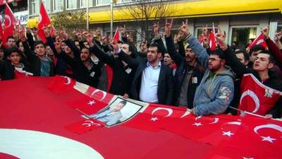 Ülkücüler öldürülen Fırat için yürüdü